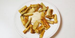 Baked Savory Sweet Potato Fries Recipe